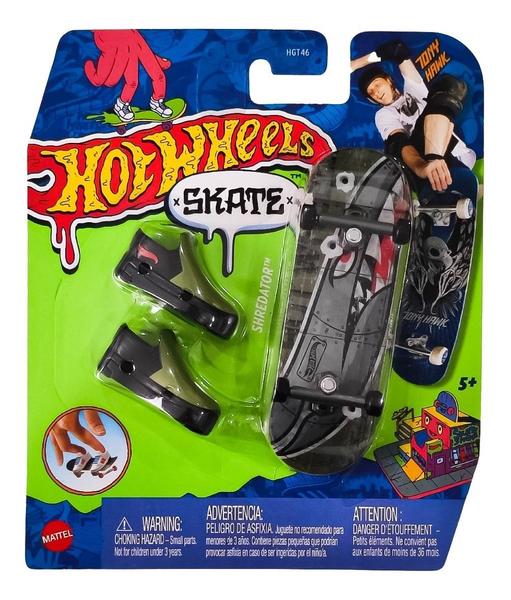 Imagem de Hot Wheels Skate De Dedo Com Tênis Tony Hawk Mattel Original