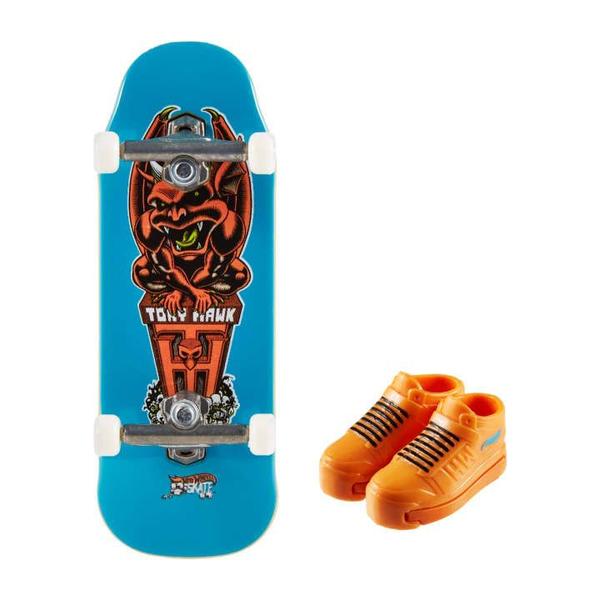 Hot Wheels Skate De Dedo Com Tênis Tony Hawk Mattel Original Imagem de Hot Wheels Skate De Dedo Com Tênis Tony Hawk Mattel Original