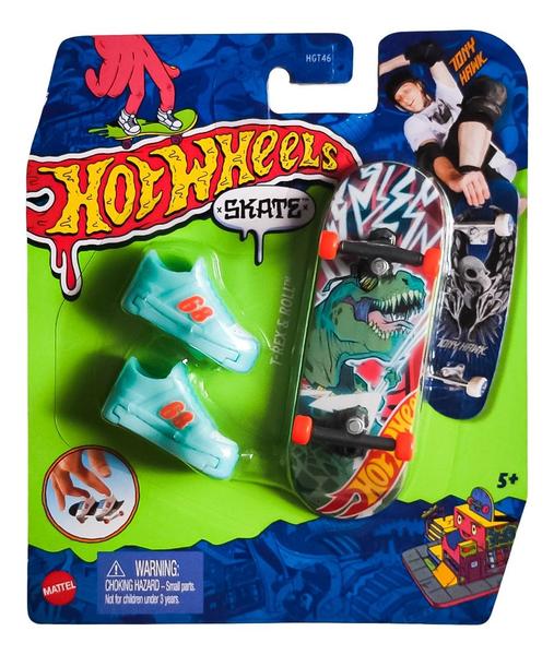 Hot Wheels Skate De Dedo Com Tênis Tony Hawk Mattel Original Imagem de Hot Wheels Skate De Dedo Com Tênis Tony Hawk Mattel Original