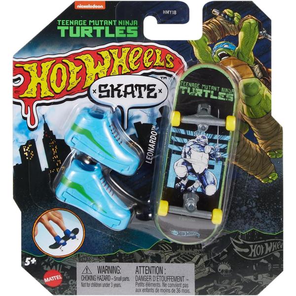 Imagem de Hot Wheels Skate - Leonardo - Tartarugas Ninja - HVK32