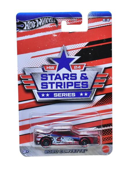 Imagem de Hot wheels - stars & stripes 2024 - 2020  corvette - 5/5