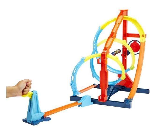 Imagem de Hot Wheels Track Builder Pista Kit de Giros Sem Limite - Mattel