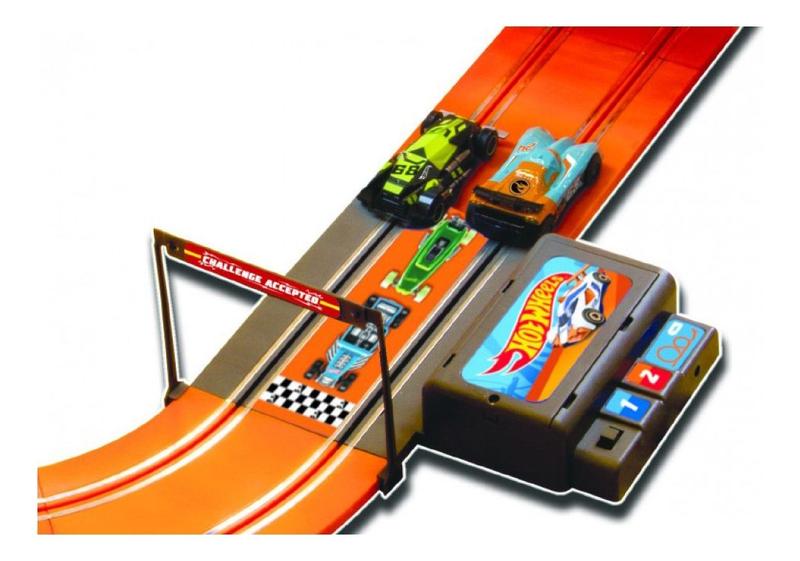 Imagem de Hot Wheels Track Set Anti-gravidade 760cm Multikids - Br069 Cor Laranja