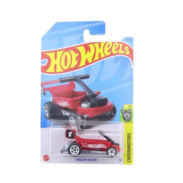 Imagem de HotWheels Miniatura HKG26 Draggin' Wagon 1/5 Experimotors