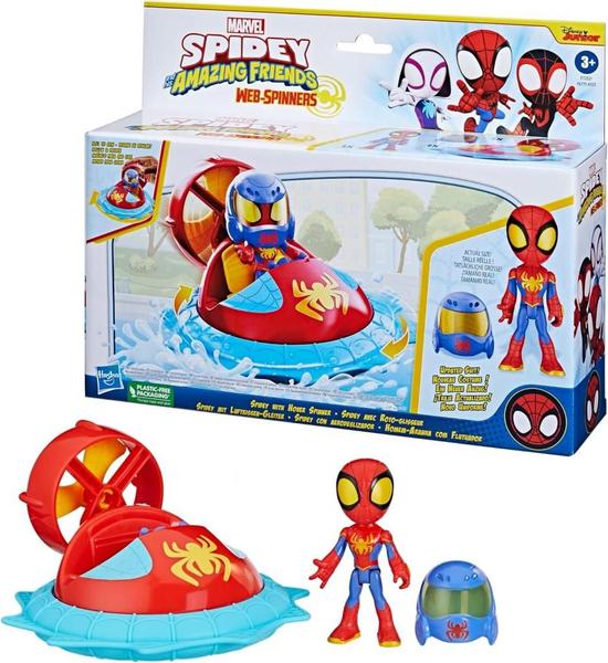 Hover Spinner Veículo Spidey Amazing Friends - Hasbro F7252 Imagem de Hover Spinner Veículo Spidey Amazing Friends - Hasbro F7252