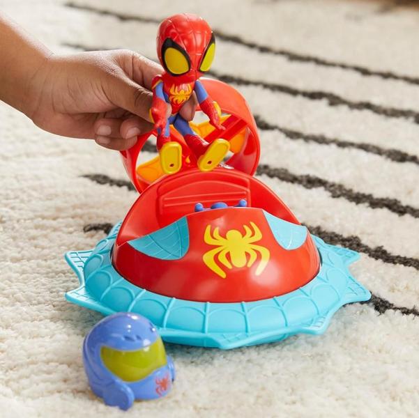 Hover Spinner Veículo Spidey Amazing Friends - Hasbro F7252 Imagem de Hover Spinner Veículo Spidey Amazing Friends - Hasbro F7252