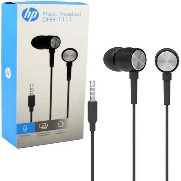 Imagem de HP Fone de Ouvido com Microfone P2 Intra Auricular DHH 1111