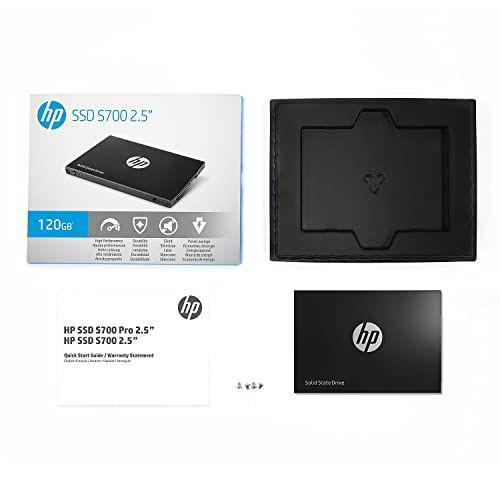 Imagem de HP SSD S700 Série 120GB 2.5 Polegadas SATA3 Unidade de Estado Sólido, Volume (3D TLC)