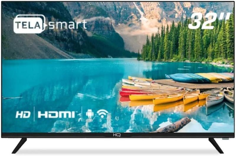 Imagem de Hq Smart Tv Led 32 Hd Conversor Digital Externo 3 Hdmi 2