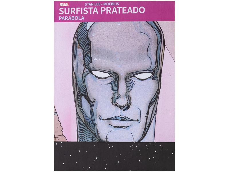 Imagem de HQ Surfista Prateado Parábola Grandes Tesouros Marvel Capa Dura Panini