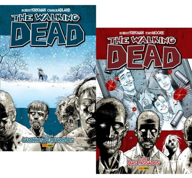 Imagem de HQ The Walking Dead Volume 1 E 2, Panini