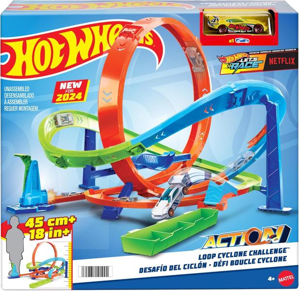 Imagem de Htk16 hot wheels action pista de brinquedo desafio extremo