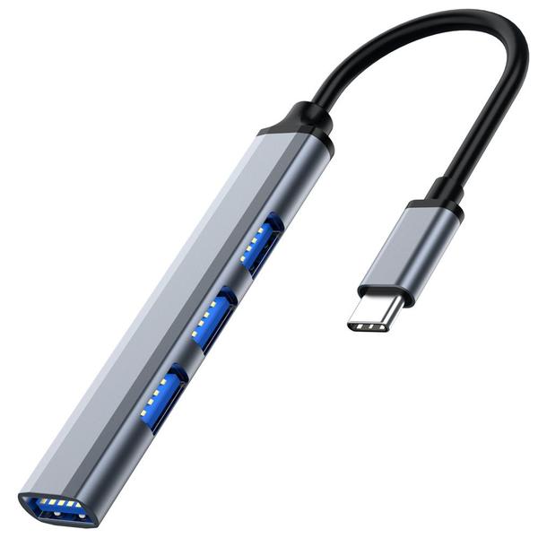 Imagem de Hub 4 Em 1 Tipo C Adaptador Usb 3.0 Para Mac Thunderbolt