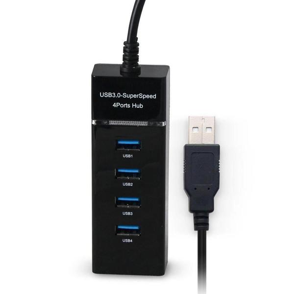 Imagem de Hub  4 Portas Usb 3.0 Preto Exbom Uh-30a