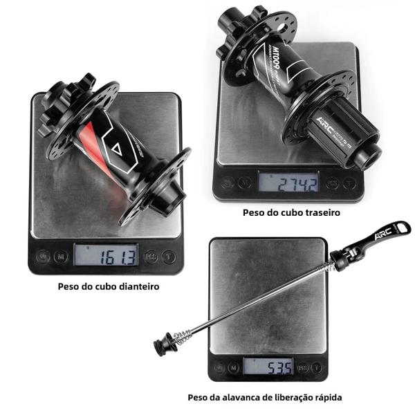 Imagem de Hub Boost MTB para Mountain Bike - 28/32 Furos - 110mm/148mm/141mm - Micro Spline XD 11/12v