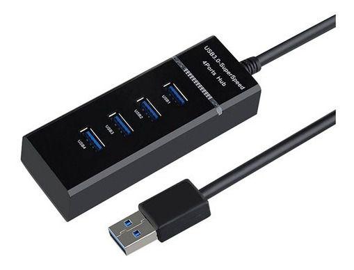 Hub Cabo Usb 3.0 Extensão 4 Portas High Speed Hd Pen Drive - FY Imagem de Hub Cabo Usb 3.0 Extensão 4 Portas High Speed Hd Pen Drive