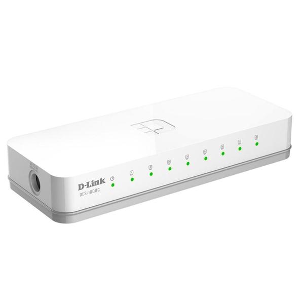 Imagem de Hub switch d-link 10/100 - 08 portas des-1008c - d link