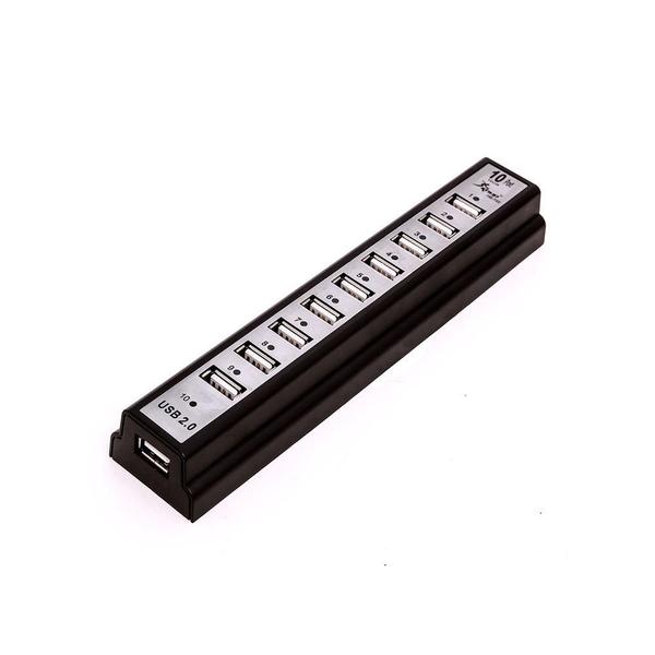 Hub Usb 2.0 10 Portas 480MBPS Knup HB-T69 Imagem de Hub Usb 2.0 10 Portas 480MBPS Knup HB-T69