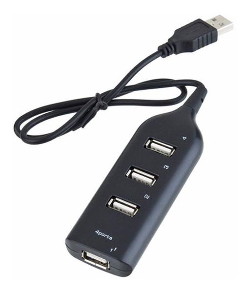 Imagem de Hub USB 2.0 4 Portas Ley-11 480Mbps Lehmox Plug and Play