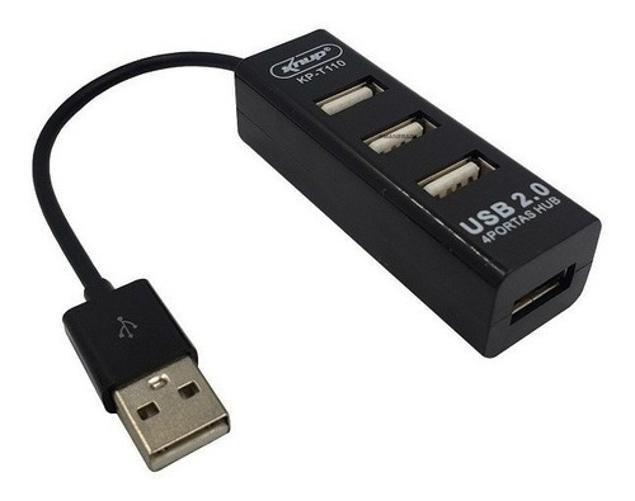 Imagem de Hub Usb 2.0 - 4 Portas Usb - Kp T110 Knup