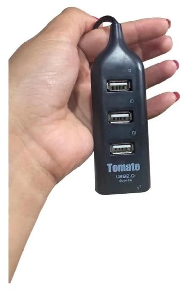 Imagem de Hub Usb 2.0 Tomate Extensor De Usb Notebook/Computador 480Mb