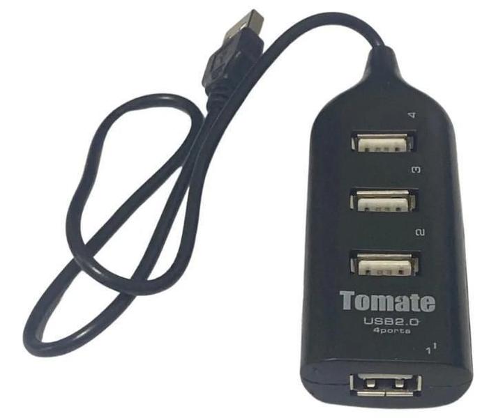 Imagem de Hub Usb 2.0 Tomate Extensor De Usb Notebook/Computador 480Mb