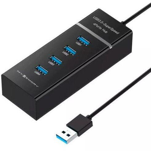 Imagem de Hub usb 3.0 4 portas 5 gbps lehmox - ley-200