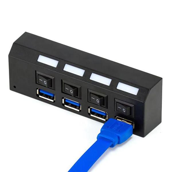 Hub USB 3.0 4 Portas Cirilo Cabos Imagem de Hub USB 3.0 4 Portas Cirilo Cabos