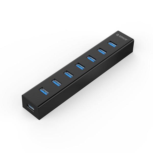 Imagem de Hub USB 3.0 com Fonte Orico - 7 Portas - H7013-U3-AD