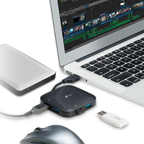 Imagem de Hub Usb 3.0 De 4 Portas Uh400