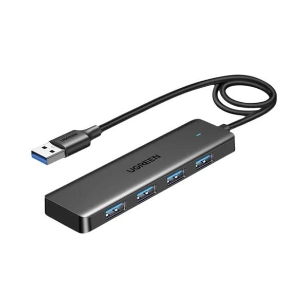 Imagem de Hub USB 3.0 Ugreen Slim - 4 Portas para Macbook, Laptop, Desktop, Xbox e PS5