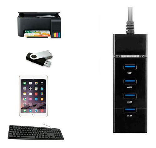 Hub Usb 4 Portas 3.0 + Cabo Otg Ideal Para Mobilador e Outros - Kit mobilador Imagem de Hub Usb 4 Portas 3.0 + Cabo Otg Ideal Para Mobilador e Outros