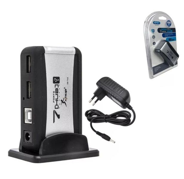 Imagem de Hub usb 7 porta knup t68