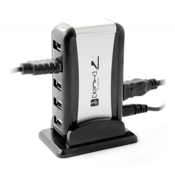 Imagem de Hub usb 7 portas knup c/fonte hb-t68