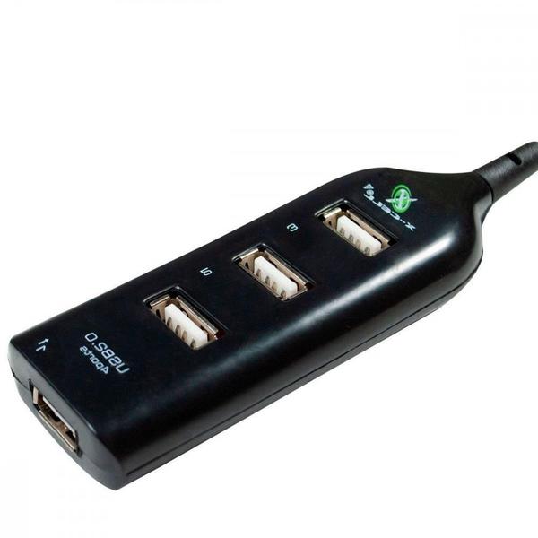 Imagem de Hub Usb Flexgold 2.0 Com 04 Portas  Xc-Hub-6