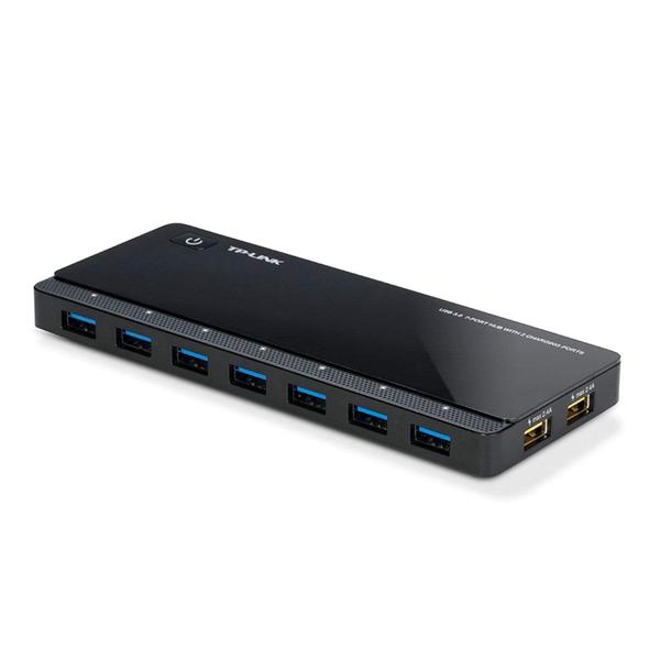 Imagem de Hub USB TP-Link UH720 3.0 com 7 portas de dados e 2 de carregamento