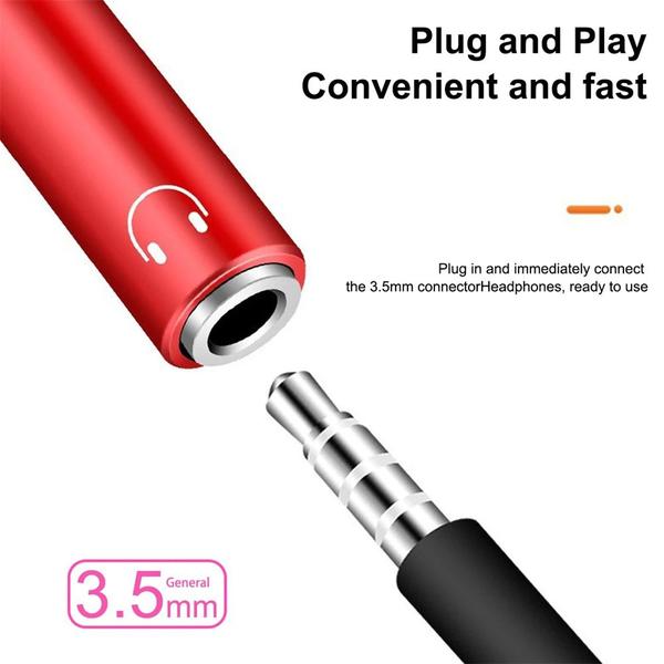 Imagem de Hubonic Adaptador Fone de Ouvido USB C para P2 3.5mm Áudio com Entrada para Carregamento  PD 60W