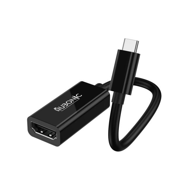 Imagem de Hubonic Adaptador USB C para HDMI 4K 60Hz Cabo Celular Tablet Notebook Resistente Alta Qualidade