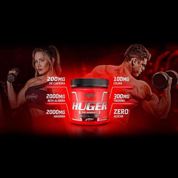 Imagem de Huger Pre-Workout (320g) - Sabor: Black Widow