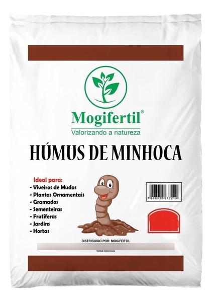Humus De Minhoca Sc 10 Kg - Mogifertil Imagem de Humus De Minhoca Sc 10 Kg