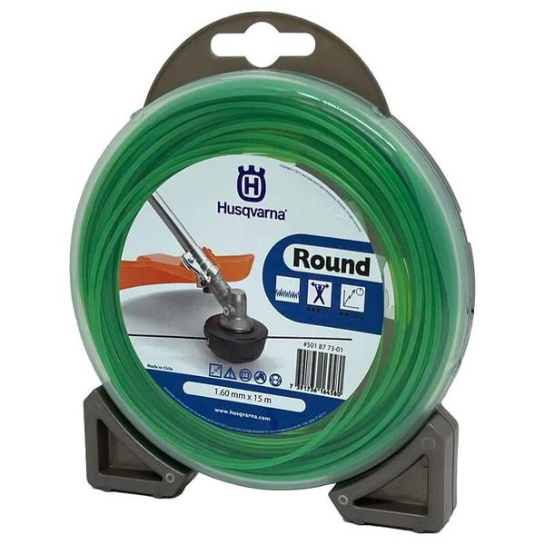 Imagem de Husqvarna Round Fio Nailon 1.6Mm 15M Redondo