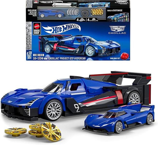 HW Mega Construx Hot Wheels Speed Cadillac GTP JFR89 - Carrinhos