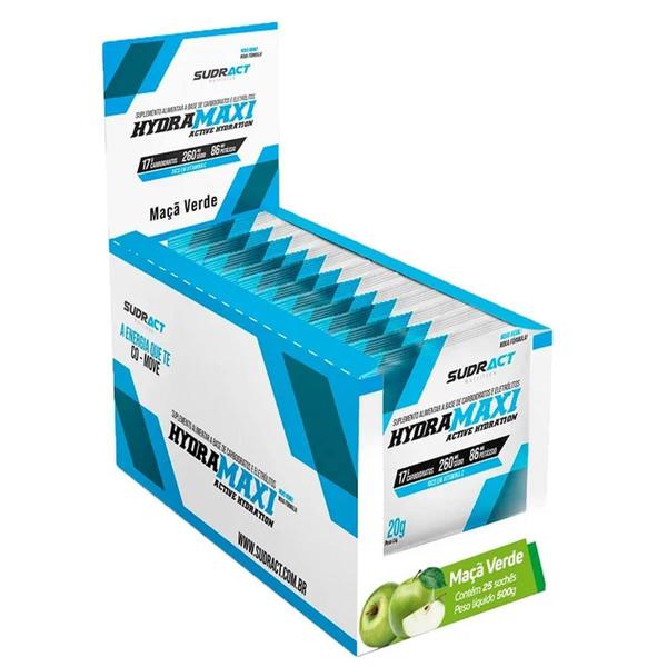 Hydramaxi sachê isotónico 25un 500g limão sudract Imagem de Hydramaxi sachê isotónico 25un 500g limão sudract