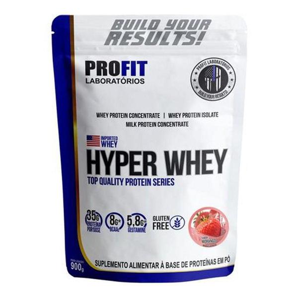 Hyper Whey Protein 900g ProFit Imagem de Hyper Whey Protein 900g ProFit