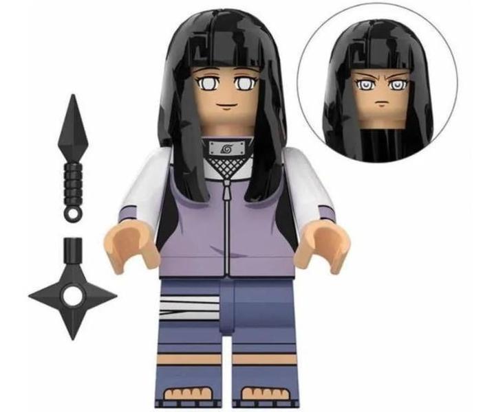 Imagem de Hyuga Hinata Personagem Naruto Boneco Blocos De Montar