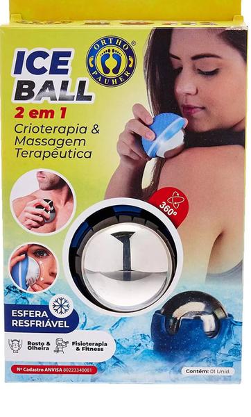 Imagem de Ice ball 2 em 1 p/crioterapia e massag terape mg05 - orthopauher