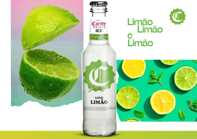 Imagem de Ice Corote Limão Pack com 6 unid. 275ml