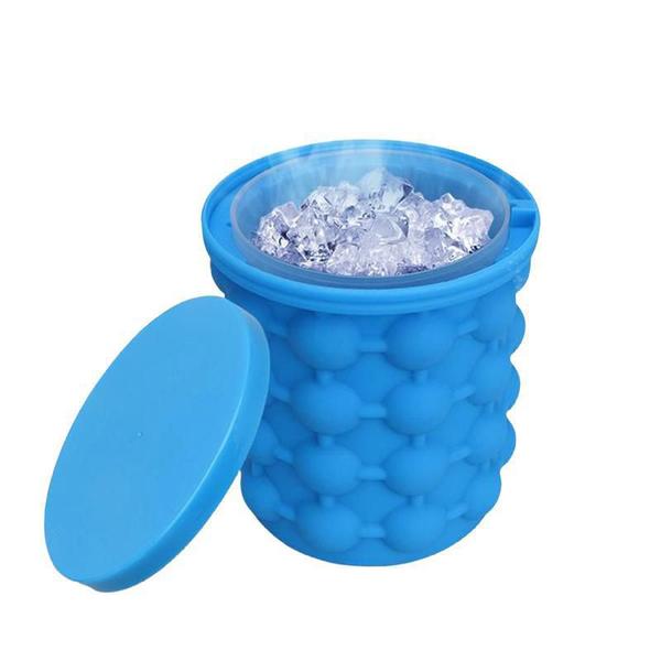 Imagem de Ice Cube Maker Silicone Copo Gelo Maquina De Gelo Manual