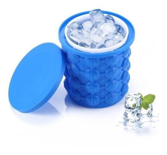 Imagem de Ice Cube Maker Silicone Copo Gelo Maquina De Gelo Manual