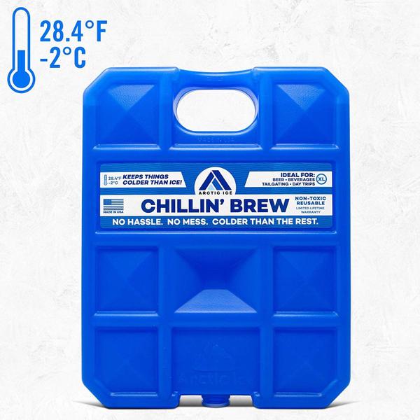 Imagem de Ice Pack Arctic Ice Chillin' Brew Series para cerveja, pacote com 2 unidades